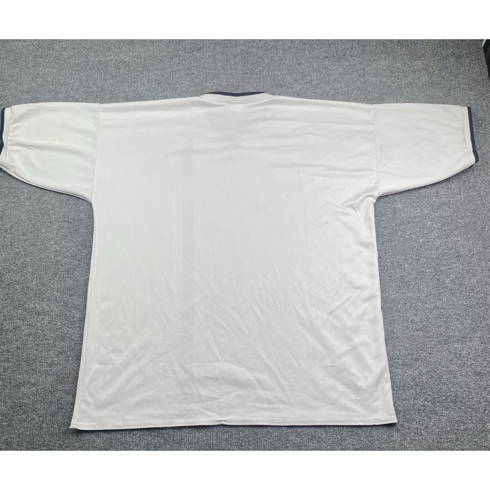 England Football Soccer Jersey Authentic England White Size XL - Picture 3 of 7